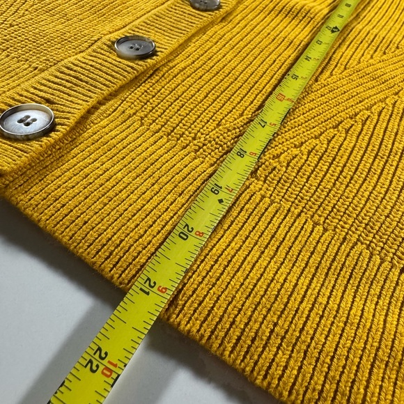 LOFT V-Neck Ribbed Cardigan Sweater Size XS - Picture 5 of 7